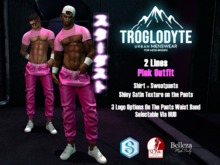 TROGLODYTE - 2 Lines Pink Outfit