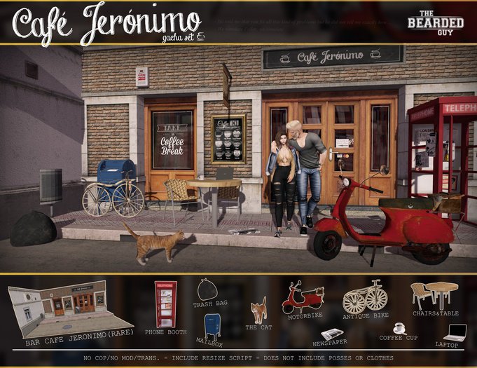 Phone - Cafe Jeronimo Set - TBG