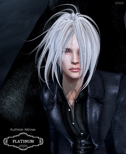 DEMO-PLATINUM-P001Hair FATPACK