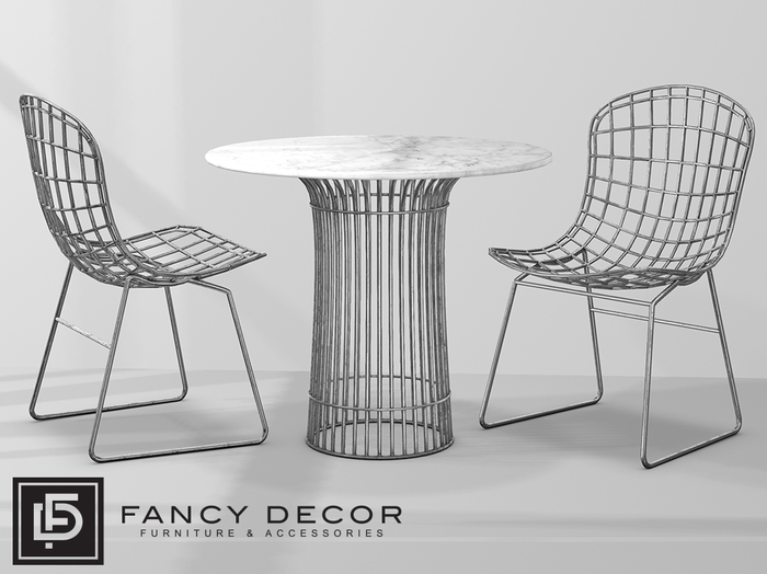 Fancy Decor: Wire Bistro (silver)