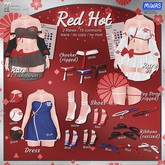 MIWAS / Red hot Dress #White