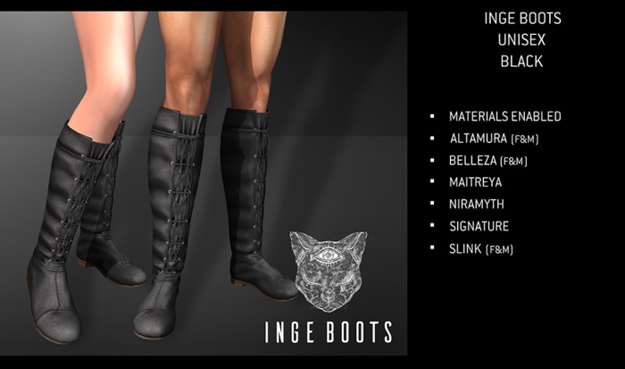 Feral - Inge Boots - Black