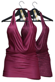 Seniha. Jeane Dress // Burgundy