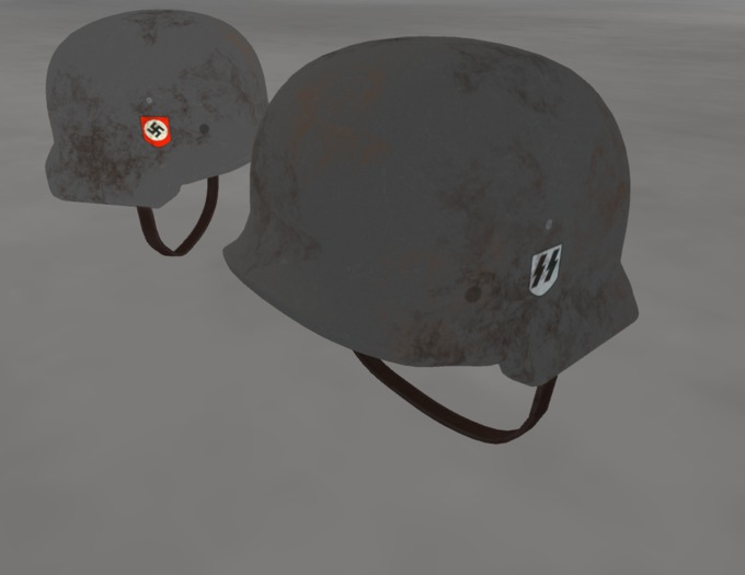 german helmet mesh 4 prim