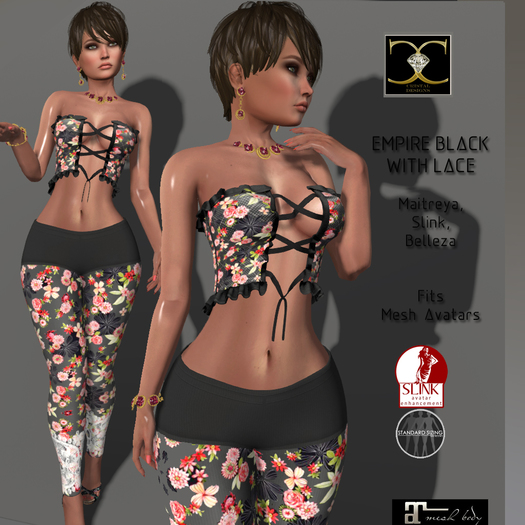 EMPIRE BLACK WITH LACE