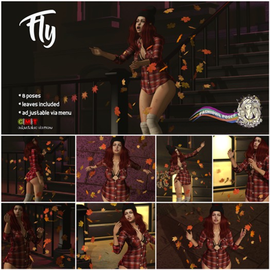 Fashiowl Poses - Fly // BOX