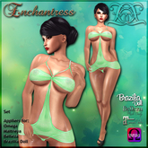 ![Enchantress] Liza Set Green
