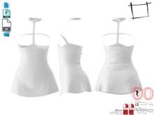 Dae Obj FBX Mini Harness Tennis Dress Maitreya, Slink, Belleza