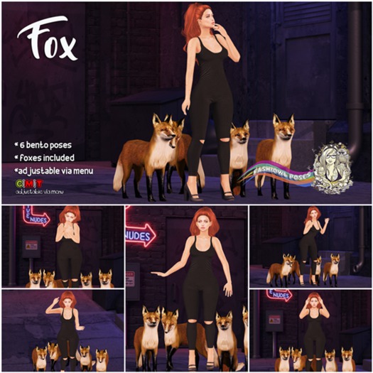 Fashiowl Poses - Fox // BOX