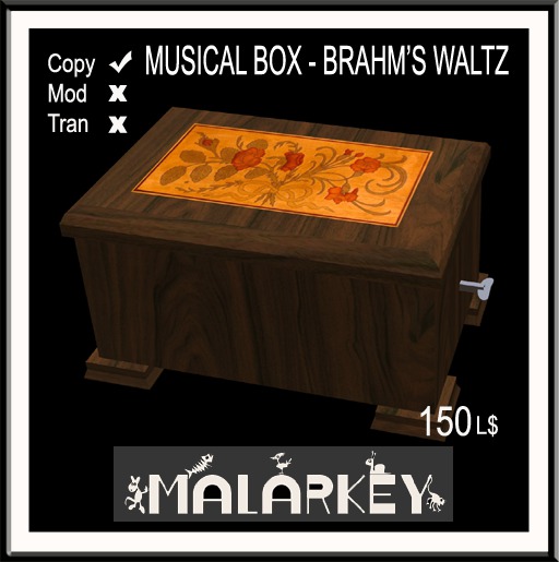 musical box (Brahm's waltz)