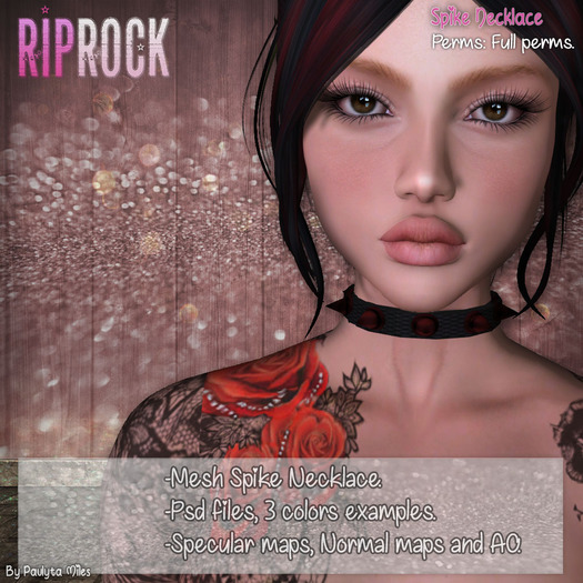 RipRock - Spike Necklace Full perms