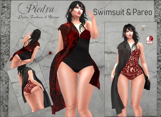 Swimsuit & Pareo