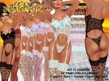 KIT 11 LINGERIE TEMPLATE FULL PERMS TGA DESIGNER 2