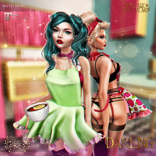 ERSCH - Darling Apron MAITREYA Retro