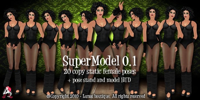 *Lunas boutique* SuperModel 0.1 poses