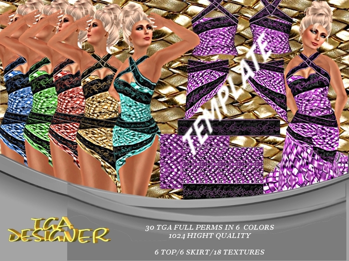 KIT 08 TGA FULL PERMS  TGA DESIGNER