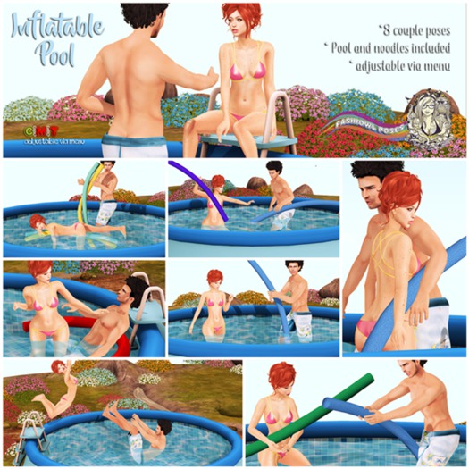 Fashiowl Poses - Inflatable Pool // BOX