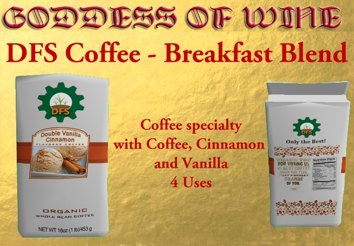 Second Life Marketplace - [DFS] Coffee - Breakfast Blend * Coffee ...