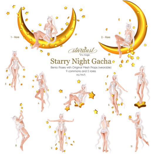 Stardust - Starry Night Gacha Pose 8