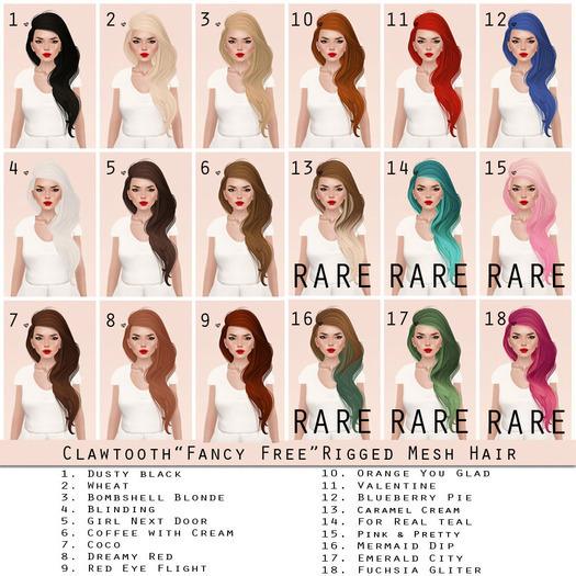 Clawtooth: Fancy Free prize 17 (REZ AND OPEN) RARE