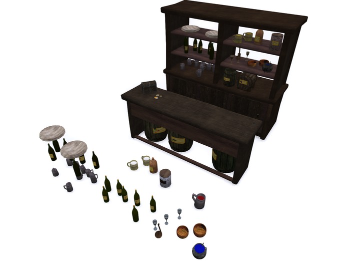 Medieval Furniture Pack