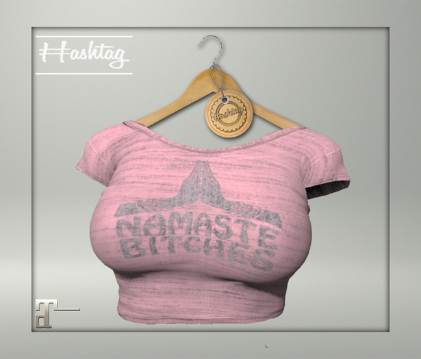 HashTag - Nama Tee - Pink (BOX) ADD ME