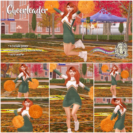 Fashiowl Poses - Cheerleader // BOX