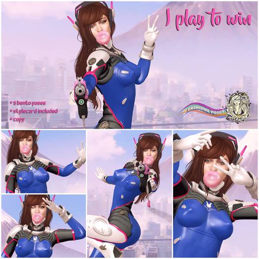 Fashiowl Poses - I play to win