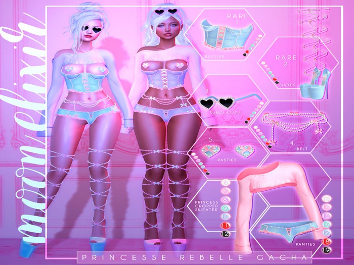 Moon Elixir - Princesse Rebelle - 02 - Freya - Shoes - RARE