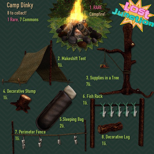 [LJ] Camp Dinky - #04 Decorative Stump