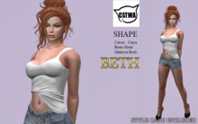 BETH* Shape for Catwa Bento Head - Catya - Maitreya Lara Body. STYLE CARD INCLUDED