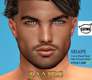 JAMES* Shape for Catwa Daniel Bento Head and Slink Physique Body