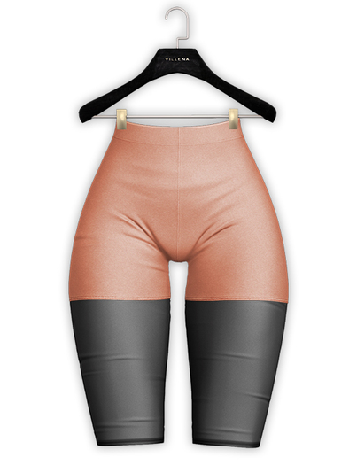 .:villena:. - Sheer Biker Short - Buff