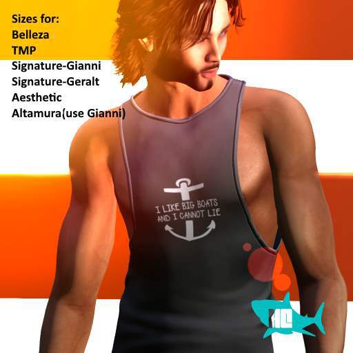 HC Big Boats Tank- Grey