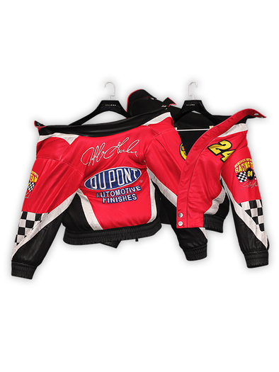 .:villena:. - Motorsport Bomber Jacket - R/Bk