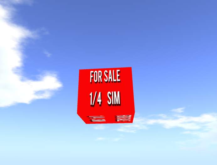 For Sale 1/4 sim