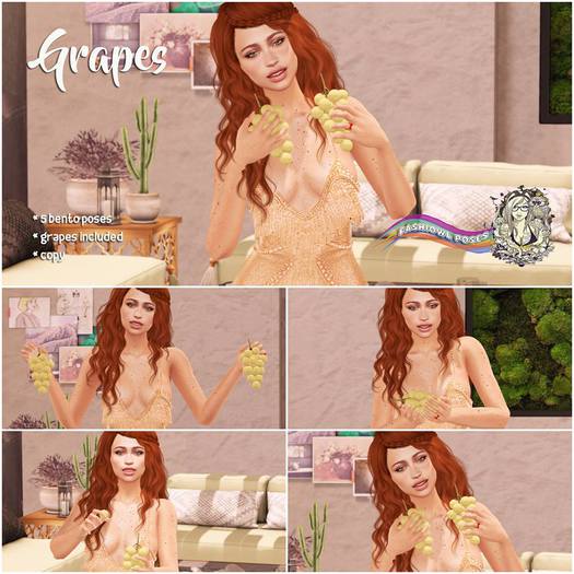 Fashiowl Poses - Grapes // BOX