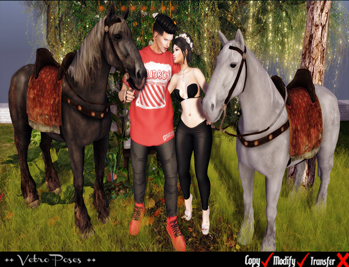 ++ Vetro Poses - Horse Ride ++