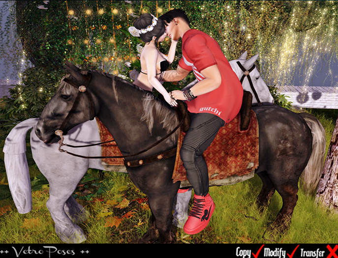 ++ Vetro Poses - Horse Ride 01 ++