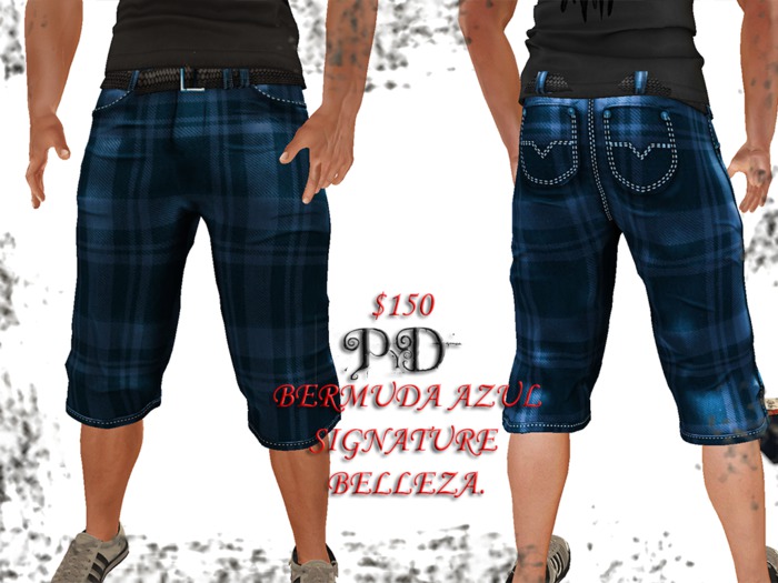 BERMUDA AZUL+GIANNI+BELLEZA