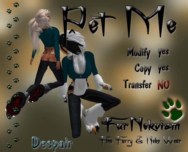 FurNekoism- Pet Me - Despair (Promo Price)