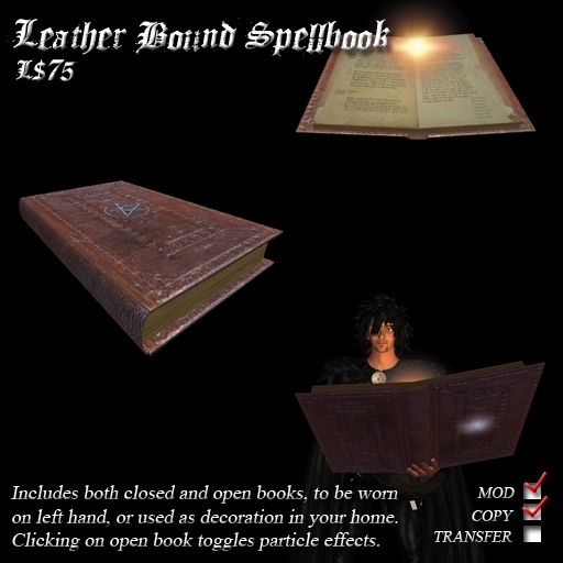 Leather Bound Spellbook