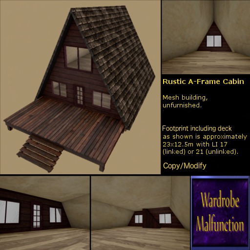 ~WM~ A-Frame Cabin, Rustic House