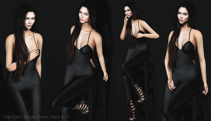 The Owl. Single Poses. Pack #17