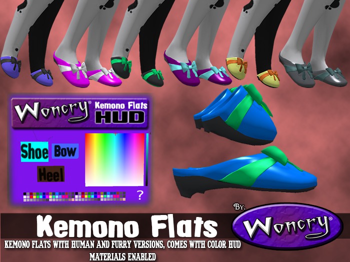 Kemono Flats Rigged-WONCRY