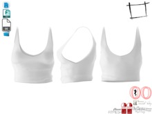 Dae Obj FBX Deep Decolette Tank Top Maitreya, Ocacin Standard, Slink, Belleza