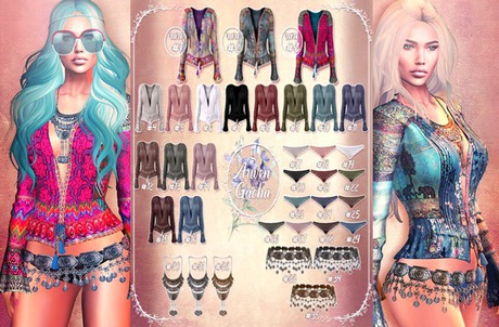 Second Life Marketplace - #27 / GIZ SEORN / ARWEN BIKINI BOTTOM [Nude] Lara