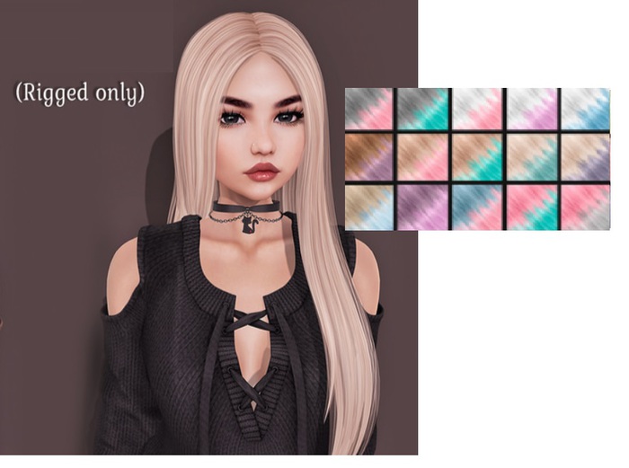 #15{Limerence} Berta hair(Common2)-Ombre1