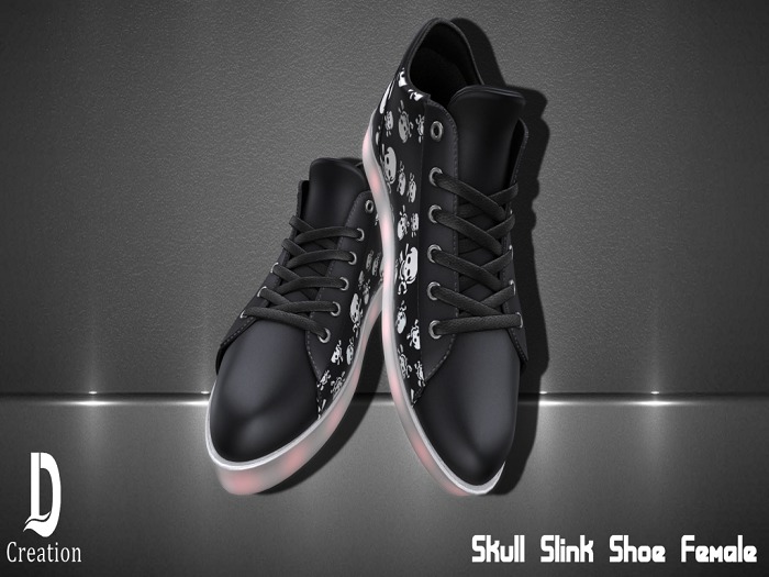 *DC* Skull Slink Shoe Female