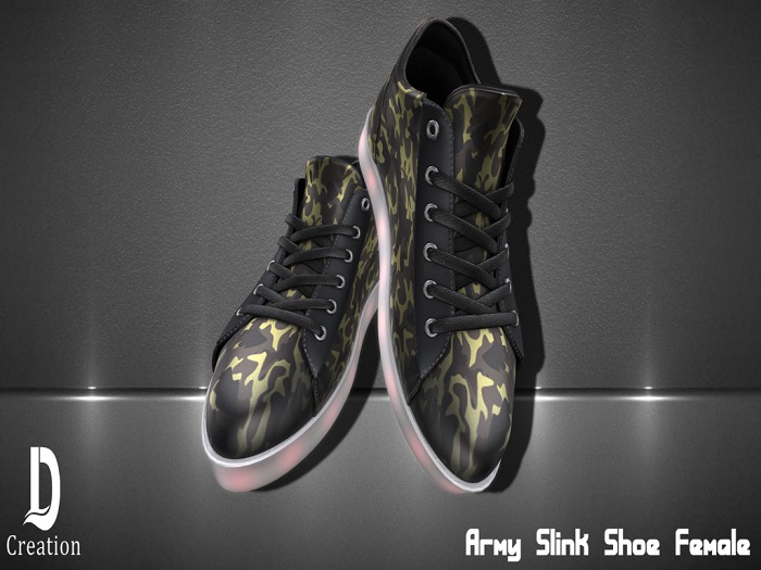 *DC* Army Slink Shoe Female